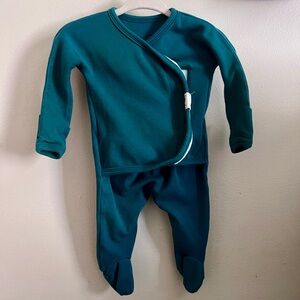 Bonsie skin to skin babywear footed pajamas